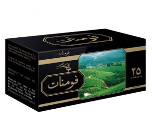 چای تی بگ لفافدار فومنات 25عددی