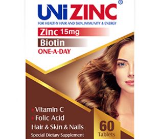 قرص یونی زینک(UNIZINC )  ع 60